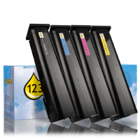 Lexmark aanbieding: 72K20K0, C0, M0, Y0 zwart + 3 kleuren (123inkt huismerk)  119905