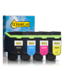 Lexmark aanbieding: 75M20K0, C0, M0, Y0 zwart + 3 kleuren (123inkt huismerk)