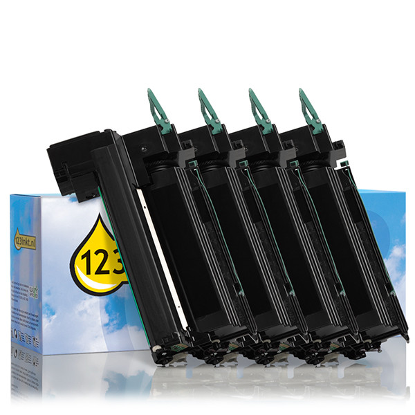Lexmark aanbieding: C792X1KG, CG, MG, YG zwart + 3 kleuren (123inkt huismerk)  131976 - 1