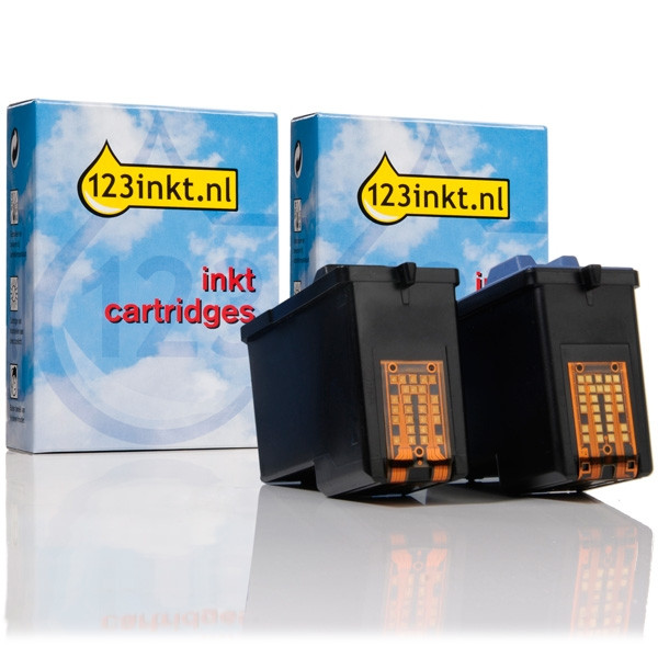 Lexmark aanbieding: Nr.82 (18L0032) zwart + Nr.88 (18L0000) kleur (123inkt huismerk) 18L0000EC 18L0032EC 040211 - 1