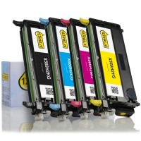 Lexmark aanbieding: X560H2KG, A2CG, A2MG, A2YG zwart + 3 kleuren (123inkt huismerk)  130290