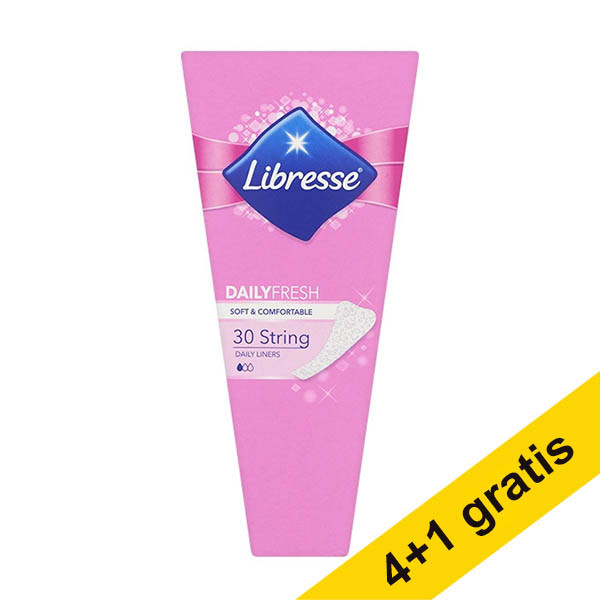 Aanbieding: 5x Libresse String inlegkruisjes (30 stuks) SLI00049 - 1