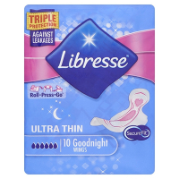 Libresse Ultra Goodnight maandverband (10 stuks) SLI00009