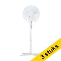 Aanbieding: 3x Lifetime Air ventilator staand wit 828966