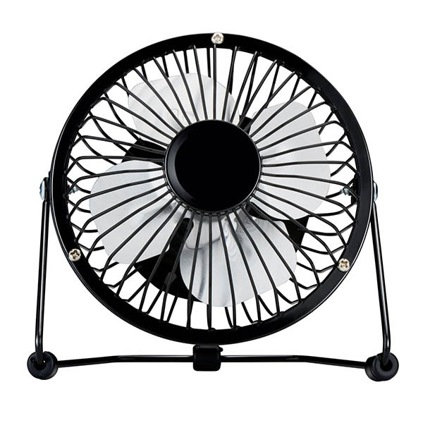 Lifetime tafelventilator zwart (13 cm) 828973 - 1
