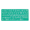 Linex lettersjabloon 8510 (10 mm)