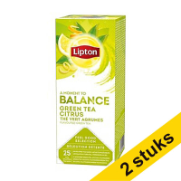 Aanbieding: 2x Lipton FGS Groene Thee Citrus (6 x 25 stuks)