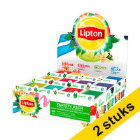 Aanbieding: 2x Lipton assortimentsbox thee (180 stuks)