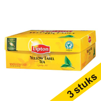 Aanbieding: 3x Lipton Yellow Label thee met envelop (100 stuks)