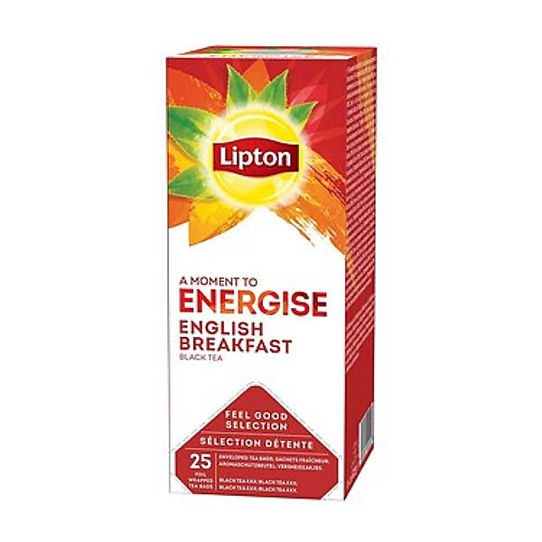 Lipton FGS English Breakfast thee (6 x 25 stuks) 587699 423410 - 1