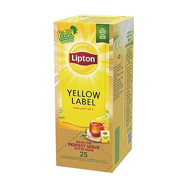 Lipton FGS Yellow Label thee (6 x 25 stuks) 587494 423417 - 1