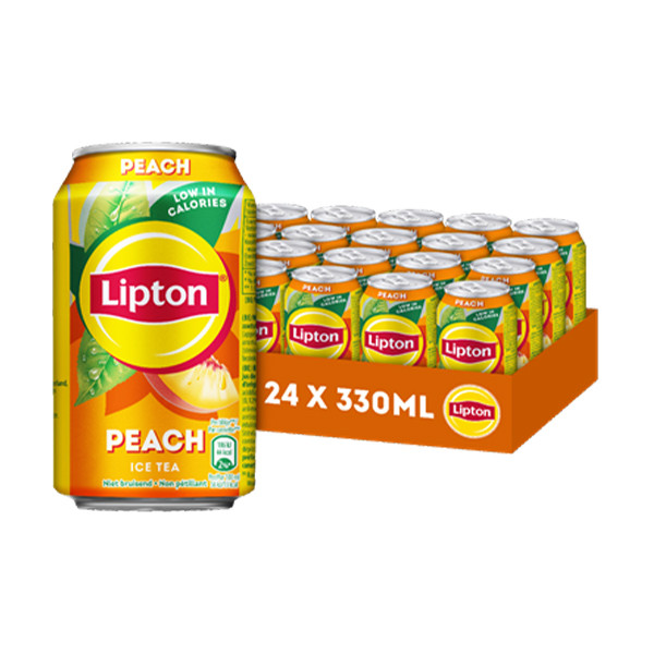 Lipton Ice Tea Peach blikjes 33 cl (24 stuks) 7008400 423952 - 1
