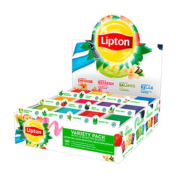 Lipton assortimentsbox thee (180 stuks) 587842 423404 - 1