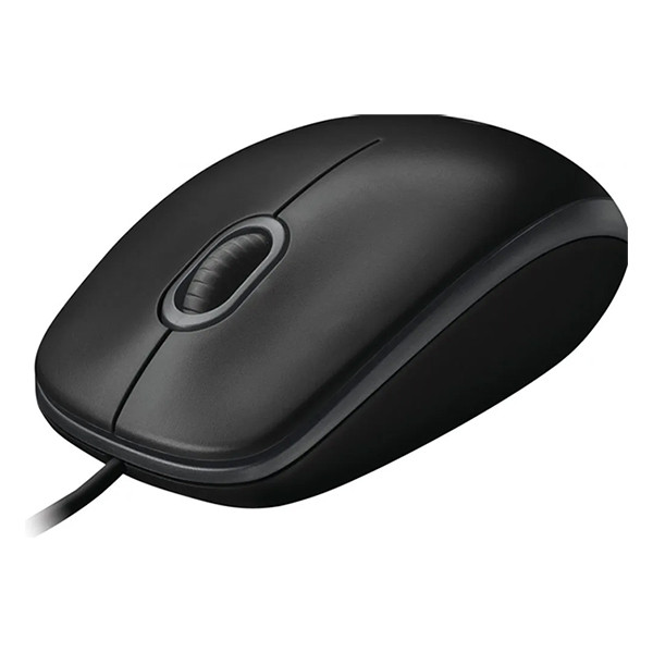 Logitech B100 muis met kabel zwart 910-003357 828062 - 2