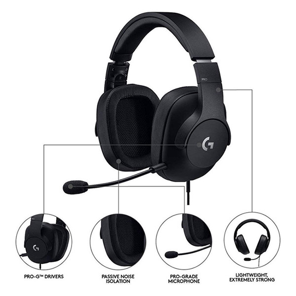 Logitech G Pro X gaming headset 981-000818 828167 - 7