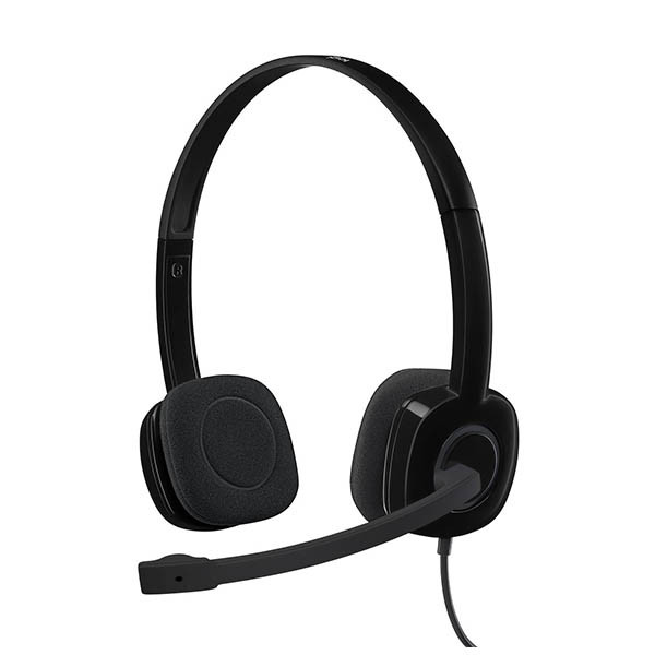 Logitech H151 stereo bekabelde headset 404010 - 1