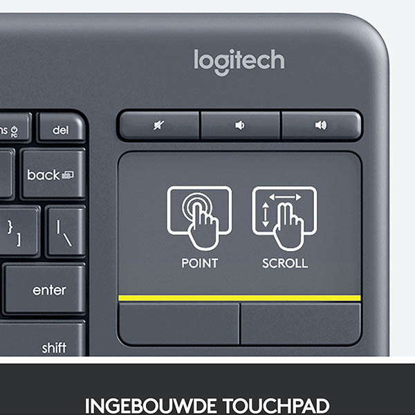 Logitech K400 draadloos toetsenbord 828170 - 2
