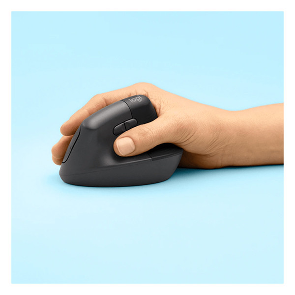 Logitech Lift verticale ergonomische muis draadloos (6 knoppen) 828204 - 5