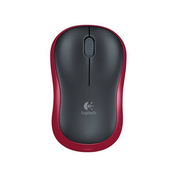Logitech M185 draadloze muis rood 910-002240 828102 - 1