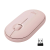 Logitech M350 Pebble draadloze muis roze 910-005717 828159