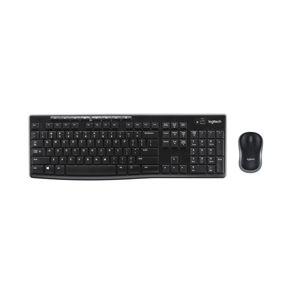 Logitech MK270 draadloos toetsenbord en draadloze muis 920-004509 828069 - 1