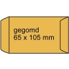 Loonzakje bruin 65 x 105 mm gegomd (1000 stuks) 209114 - 1