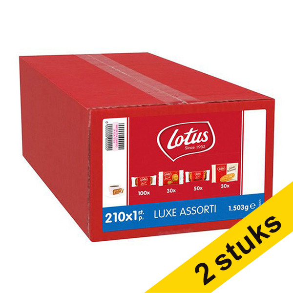 Lotus Aanbieding: 2x Lotus Biscoff assorti (210 stuks)  404390 - 1
