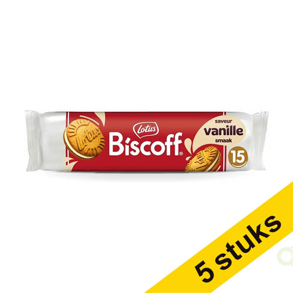 Aanbieding: 5x Lotus Biscoff speculoos vanille (150 gram) 422963 - 1