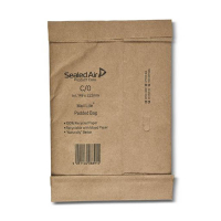 Mail Lite gewatteerde envelop bruin 149 x 222 mm - zelfklevend (100 stuks) 280092