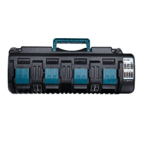 Makita DC18SF LXT / 196426-3 4-slots oplader (14.4V-18V, 3A, 123accu huismerk) AMA00693