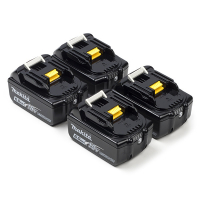 Startset: 4x Makita BL1860B LXT / 197422-4 / 18V LXT accu's (18 V, 6.0 Ah, origineel) AMA00515