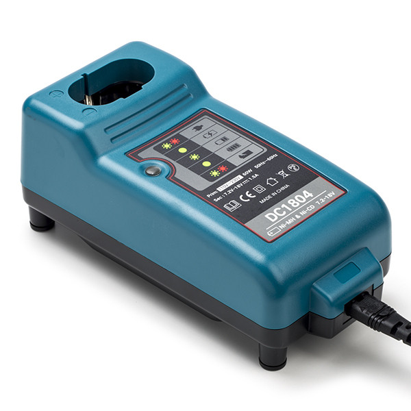 automaat noedels Voorkeursbehandeling Makita oplader voor 7.2 volt - 18 volt Ni-Mh / Ni-Cd (123accu huismerk)  123inkt.nl