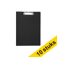 Aanbieding: 10x Maul Balance klembord met omslag zwart A4 staand