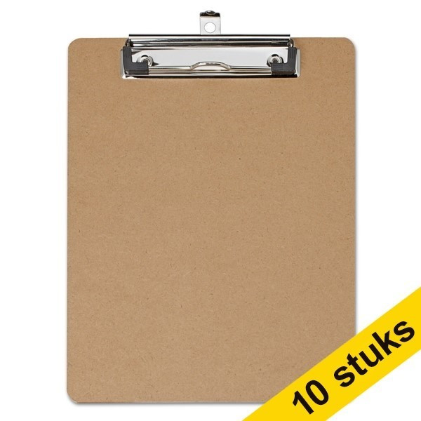 Aanbieding: 10x Maul houten klembord A5 staand 424757 - 1