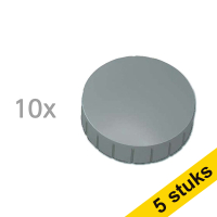 Aanbieding: 5x Maul magneten 15 mm grijs (10 stuks)