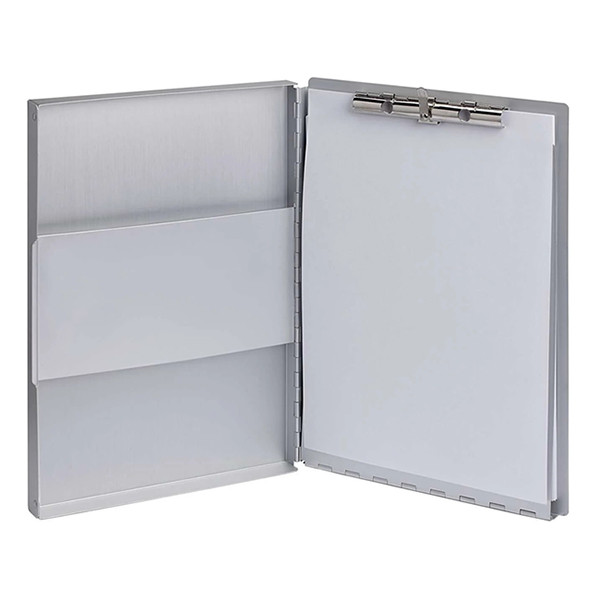 Maul Assist klembord met opbergvak zilver A4 staand 2354608 402319 - 3