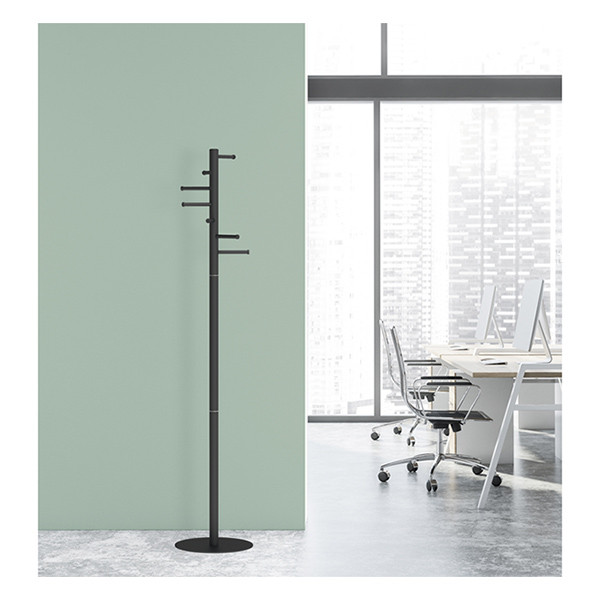 Maul Caurus kapstok zwart (7 haken) 9406290 402401 - 4