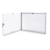 Maul Extraslim binnenvitrine 2 x A4 aluminium 6820208 402392 - 2