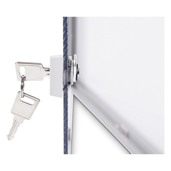 Maul Extraslim binnenvitrine 2 x A4 aluminium 6820208 402392 - 3