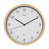 Maul Grain houten wandklok met witte wijzerplaat (Ø 30 cm) 354875 - 1