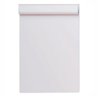 Maul Pro kunststof klembord wit A4 staand 2310102 402313