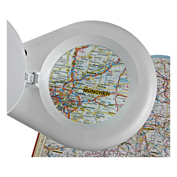Maul Viso led-loeplamp met tafelklem wit 8263402 402161 - 3