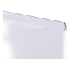 Maul acryl boekensteunen transparant 10 x 10 x 13 cm (2 stuks) 3513505 402196 - 3