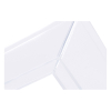 Maul acryl boekensteunen transparant 10 x 10 x 8 cm (2 stuks) 3513305 402255 - 2