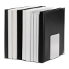 Maul aluminium boekensteunen 10 x 10 x 8 cm (2 stuks) 3527308 402273 - 6