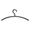 Maul kleerhanger acryl zwart (5 stuks) 9451590 402304