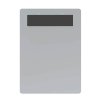 Maul klembord aluminium met magneetstrook A3 staand 354884