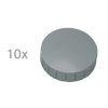 Maul magneten 15 mm grijs (10 stuks)