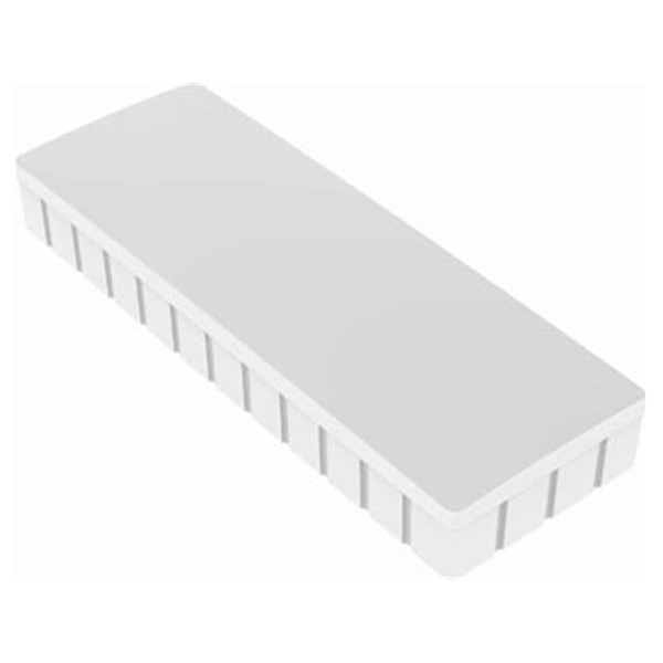 Maul magneten rechthoek 54 x 19 mm wit (10 stuks) 6165002 402090 - 1