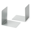 Maul metalen boekensteunen zilver 14 x 12 x 14 cm (2 stuks) 3506295 402192